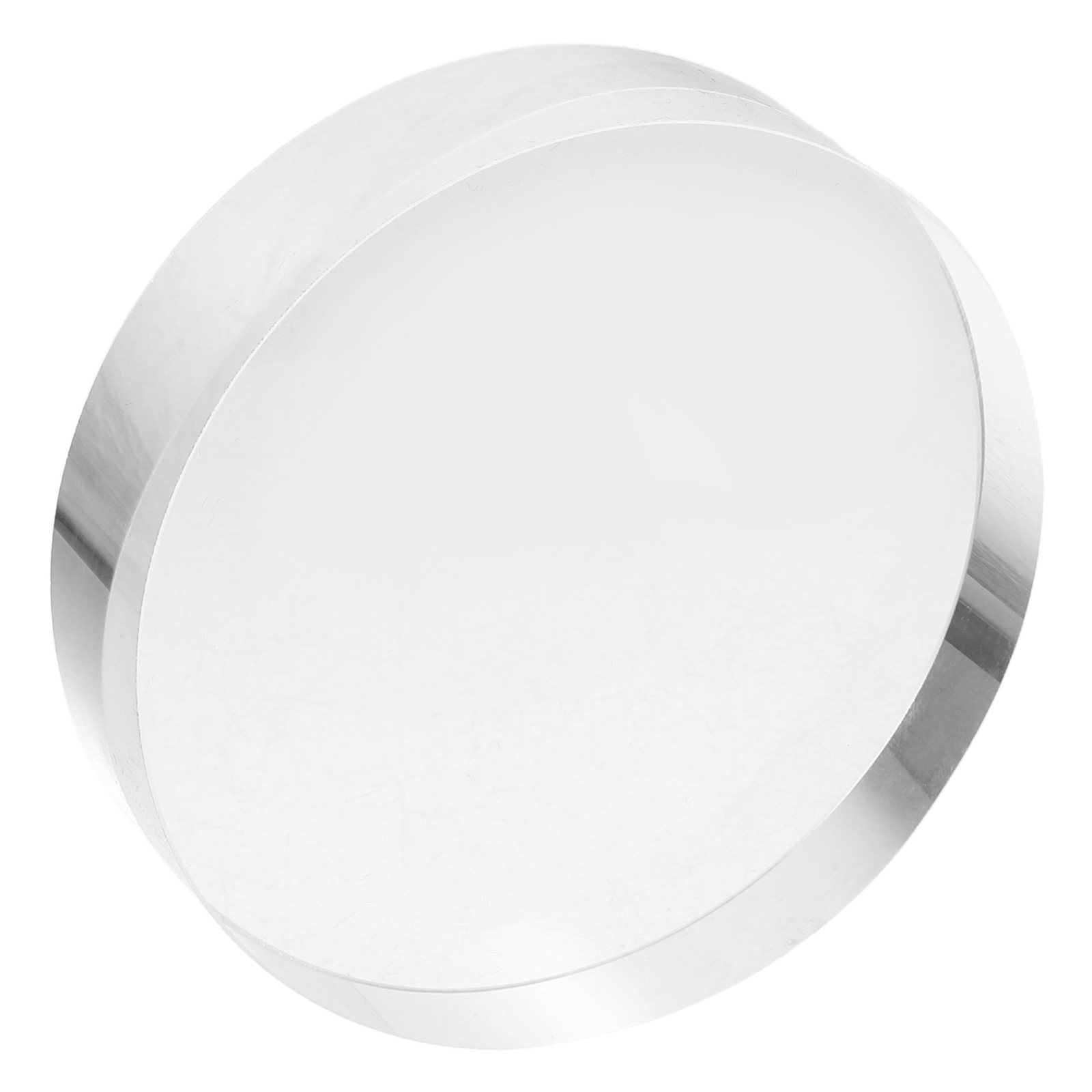 Paper Weight Crystal - Clear Crystal Round Paperweight Glass Block