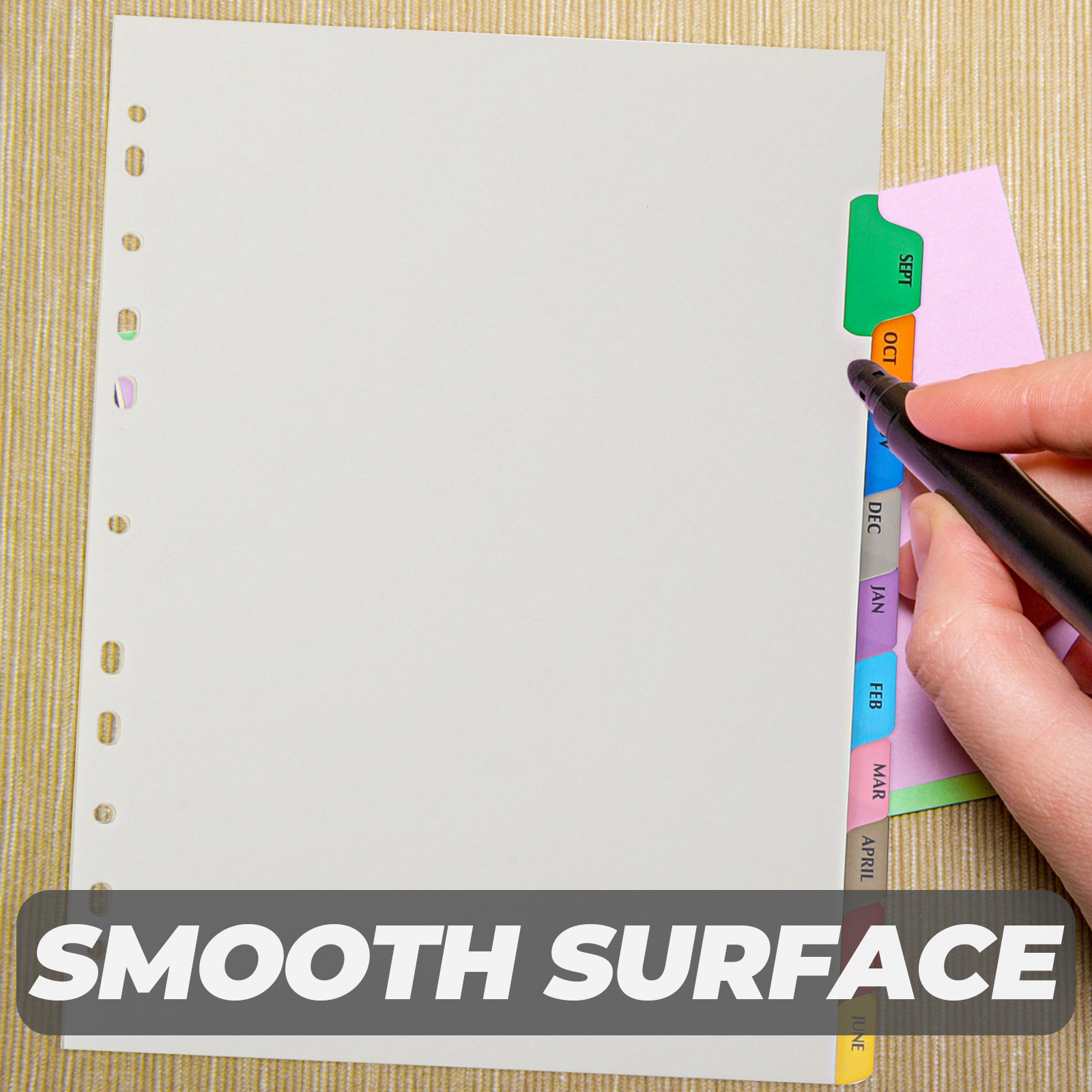 12Sheets Binder Dividers Tabs  - Tab Divider A4 review and price