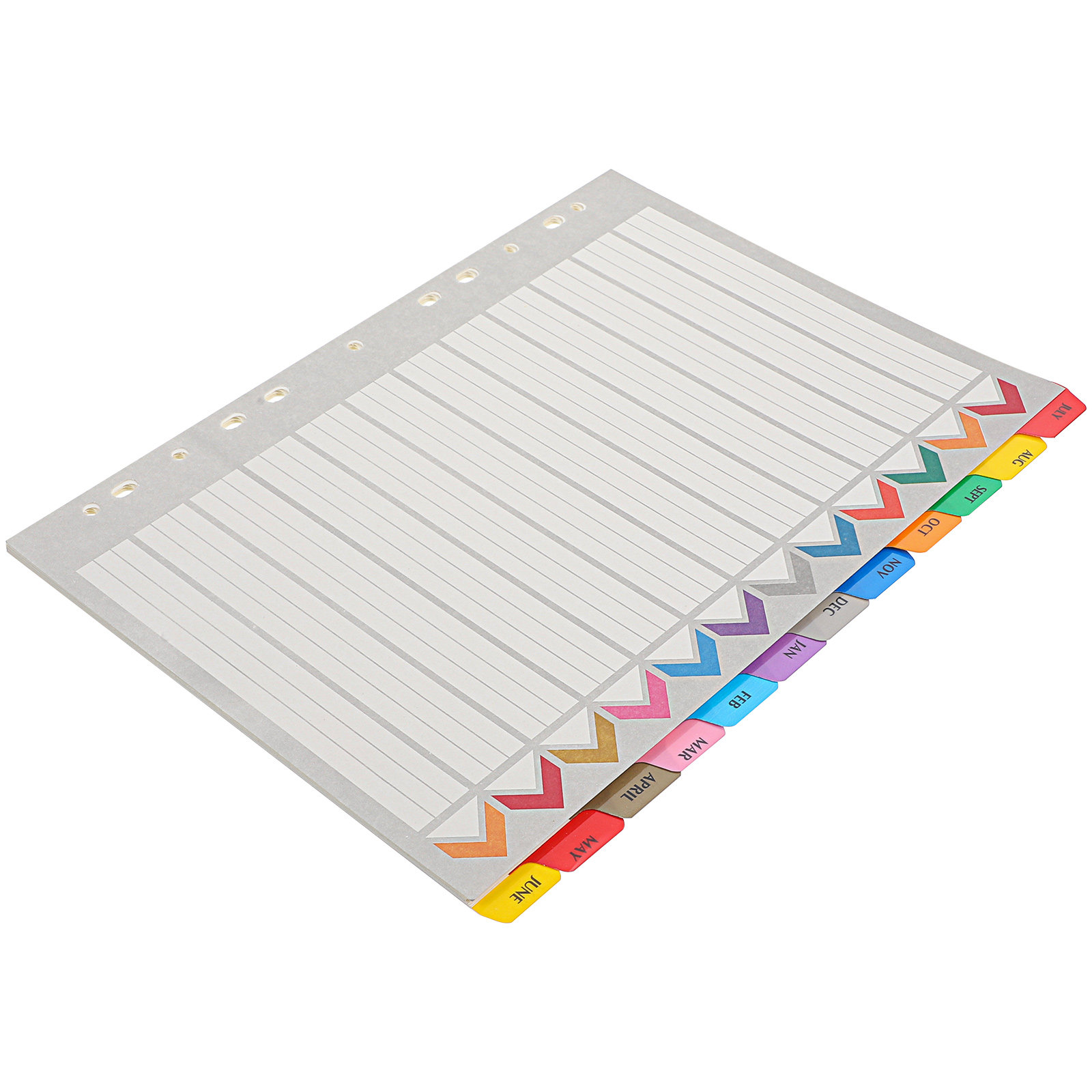 12Sheets Binder Dividers Tabs  - Tab Divider A4 review and price