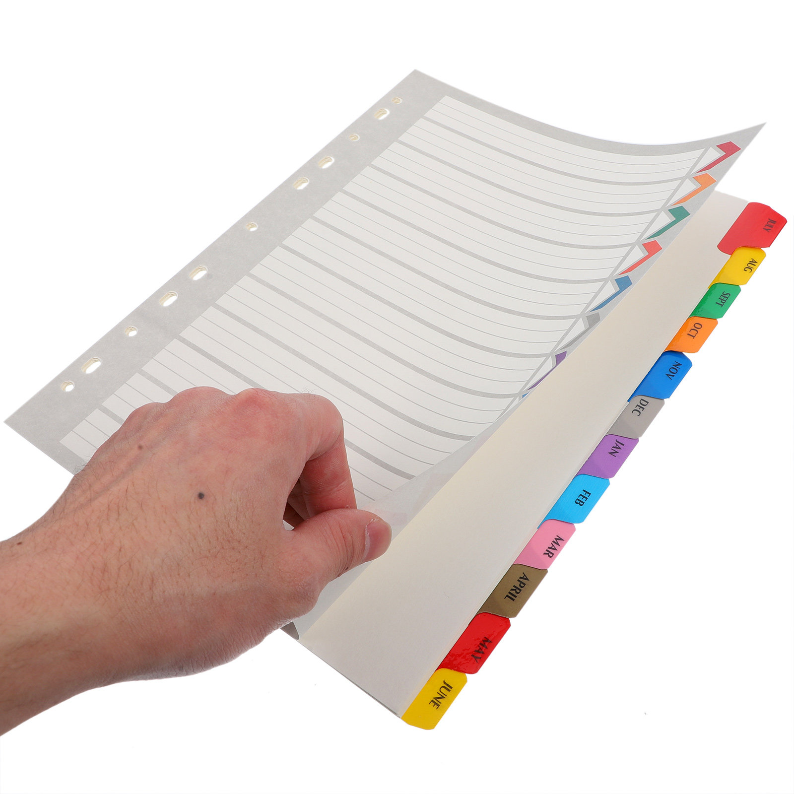 12Sheets Binder Dividers Tabs  - Tab Divider A4 review and price