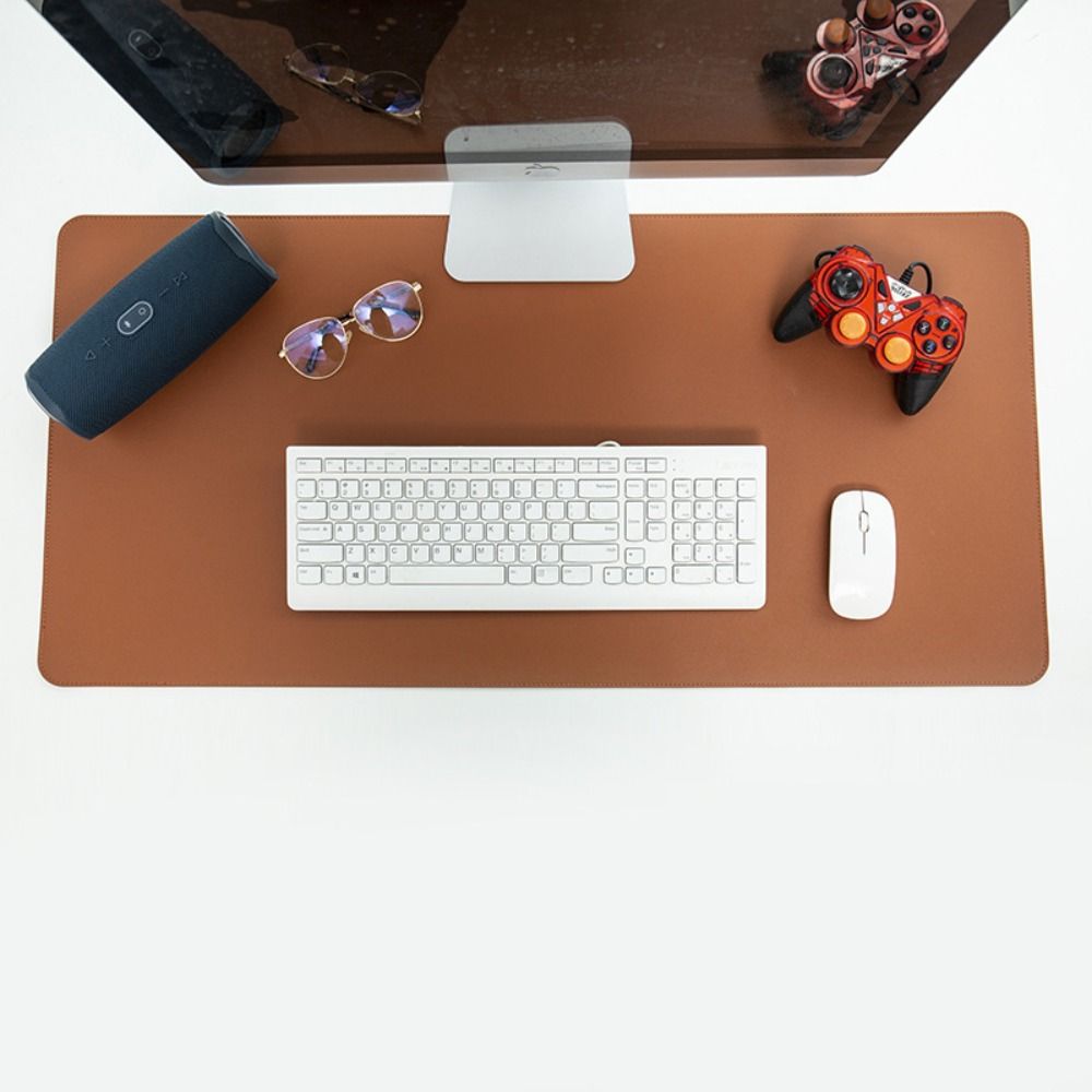 Color PU Leather Keyboard Pad  - Leather Desk Pad review and price