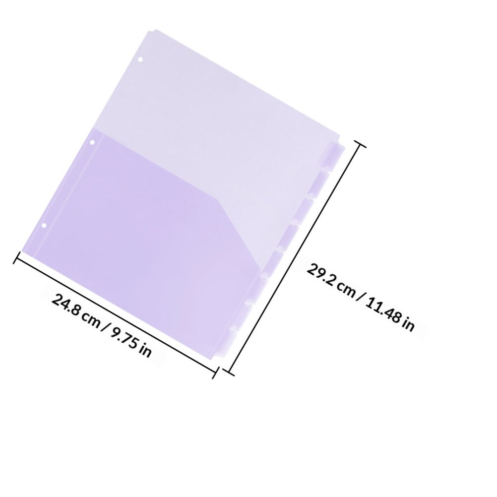 2Sets Binder Dividers A4 Plast - Tab Divider A4 review and price