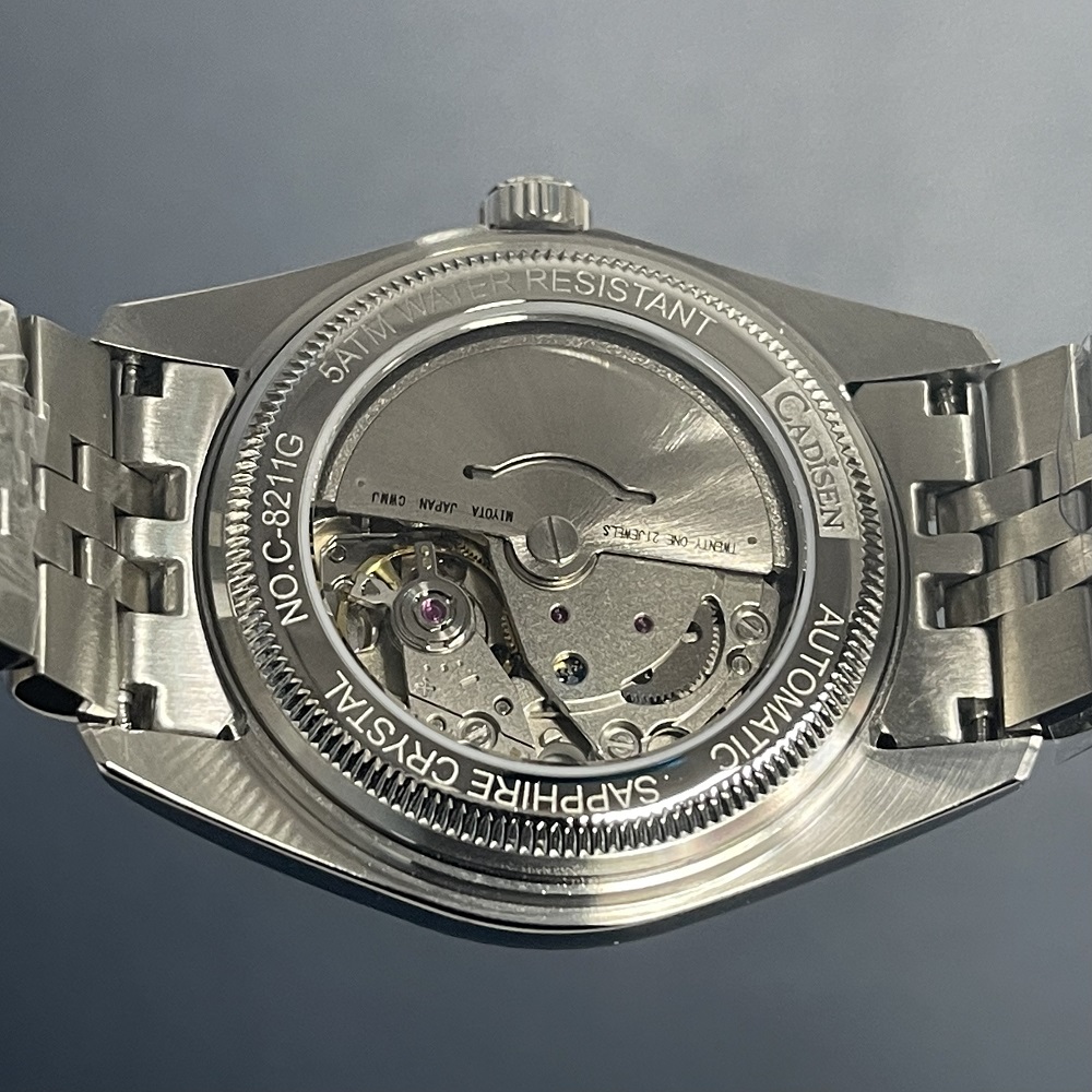 CADISEN 38MM Men's Automatic M - Paper Weight Crystal review and price