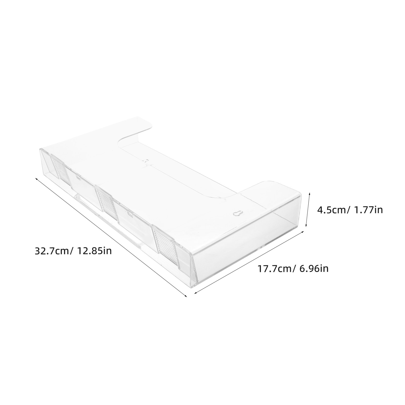 2Pcs Acrylic Wall Mounted File - Magazine Holder Rack review and price
