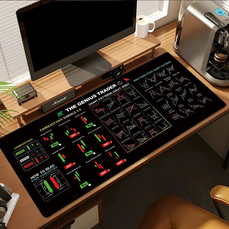 EXCO Stock Market Trader Leath - Leather Desk Pad review and price