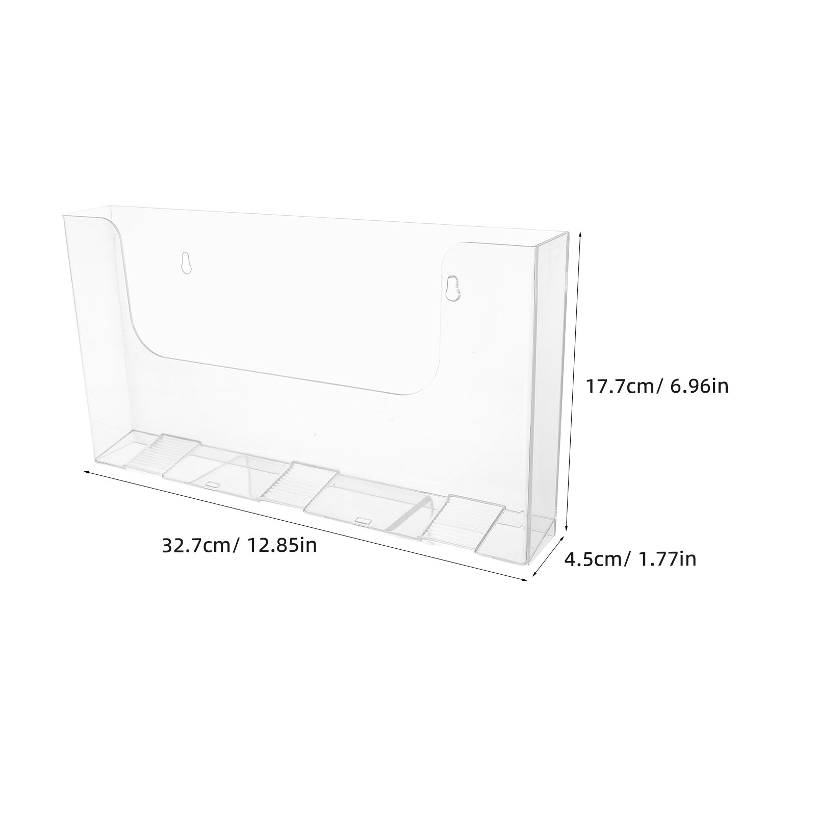 2Pcs Wall Mounted File Holders - Magazine Holder Rack review and price