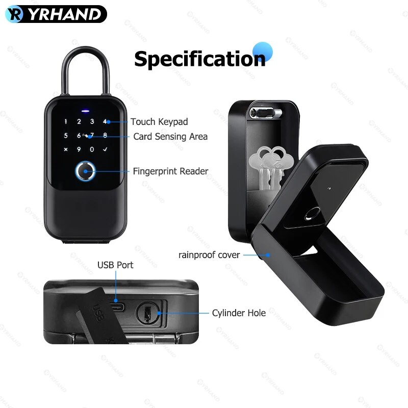 TTlock Smartkey Lock Box Home  - Card Index Box review and price