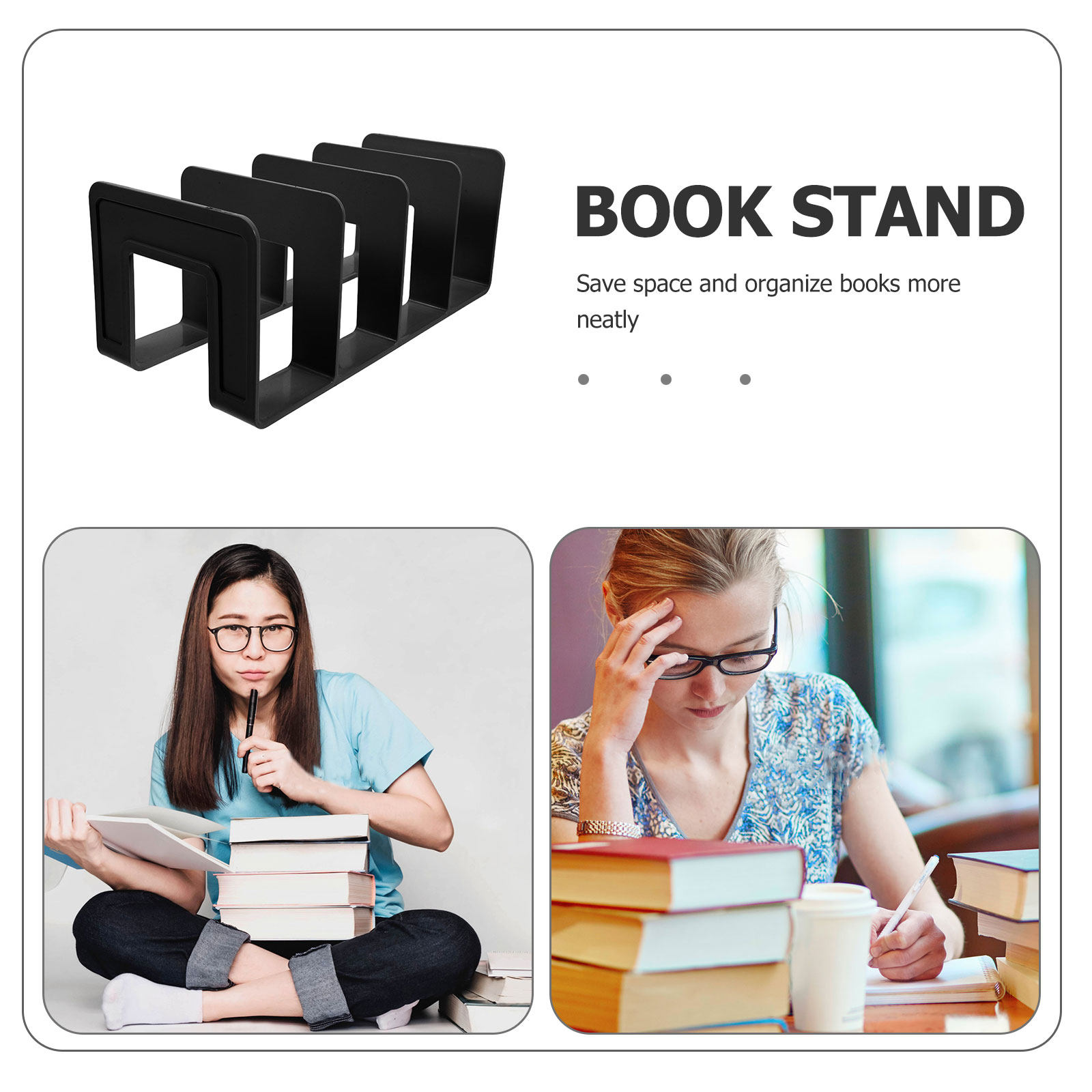 Multicompartment Desktop Book  - Magazine Holder Rack review and price
